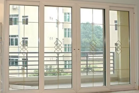 Residential UPVC window installation